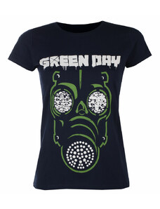 Koszulka metal damskie Green Day - Green Mask - ROCK OFF - GDTS05LN