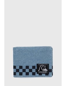 Quiksilver portfel męski kolor niebieski