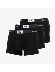 Bokserki Calvin Klein ´96 Cotton Stretch Trunks 3-Pack Black/ Black/ Black