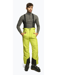 Spodnie narciarskie męskie 4F SPMN001 canary green