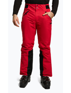 Spodnie narciarskie męskie 4F SPMN006 dark red