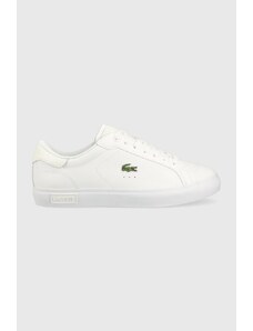 Lacoste sneakersy skórzane POWERCOURT kolor biały 41SMA0030
