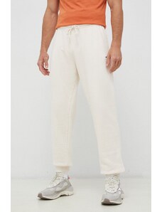Reebok Classic spodnie dresowe bawełniane kolor beżowy gładkie HS9153-NONDYE