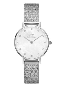 Daniel Wellington zegarek Petite 28 Lumine damski kolor srebrny
