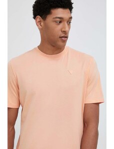 Guess t-shirt HEDLEY męski kolor pomarańczowy gładki Z2YI12 JR06K