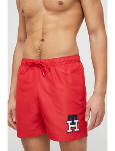 Tommy Hilfiger szorty kąpielowe kolor czerwony