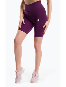 Spodenki treningowe damskie Gym Glamour Flexible violet