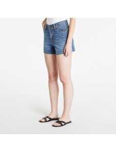 Szorty damskie Levi's 80S Mom Short You Sure Can Med Indigo - Worn In