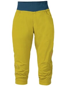 Damskie spodnie 3/4 Rafiki Tarragona żółte