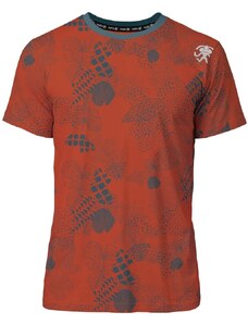 T-shirt męski Rafiki Slack Print mecca pomarańczowy pomarańczowy