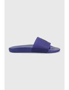 Polo Ralph Lauren klapki Polo Slide męskie kolor niebieski 809892946001
