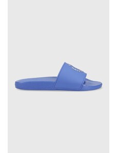 Polo Ralph Lauren klapki Polo Slide męskie kolor niebieski 809892947005