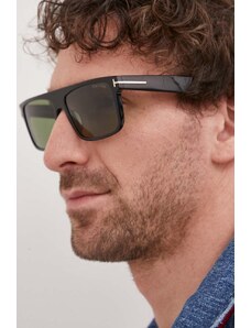 Tom Ford okulary przeciwsłoneczne męskie kolor czarny