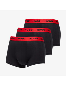 Bokserki Hugo Boss Trunk 3 Pack Black/ Red