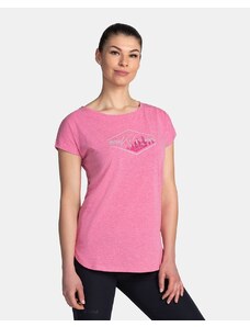 Damska bawełniana koszulka Kilpi NELLIM-W różowa
