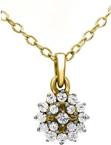 Diamant Vendôme Złota zawieszka z diamentami