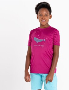 Dziecięca koszulka funkcjonalna Dare2b AMUSE różowa