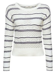 ESPRIT Sweter w kolorze biało-granatowym