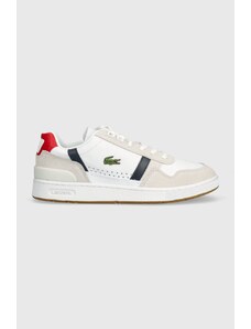 Lacoste sneakersy skórzane T-CLIP kolor biały 40SMA0048