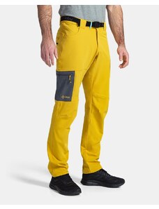 Męskie spodnie outdoorowe Kilpi LIGNE-M żółte