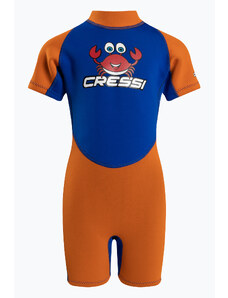 Pianka do pływania dziecięca Cressi Smoby Shorty 2 mm blue/orange