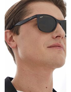 Ray-Ban okulary przeciwsłoneczne 0RB4374.601/3156 męskie kolor czarny