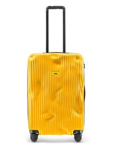 Crash Baggage walizka STRIPE Medium Size kolor żółty CB152