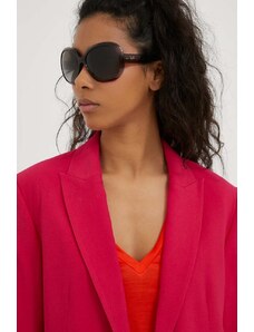 Ray-Ban okulary przeciwsłoneczne JACKIE OHH II damskie kolor brązowy 0RB4098