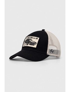 American Needle czapka z daszkiem Chevelle kolor czarny z aplikacją