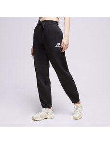 New Balance Spodnie Nb Essentials Stacket Damskie Odzież Spodnie WP31530BK Czarny