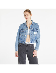 Kurtka dżinsowa damska Calvin Klein Jeans Cropped 90S Denim Jacket Blue