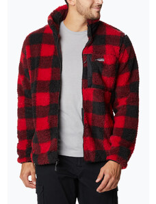 Bluza polarowa męska Columbia Winter Pass Print Fleece mountain red check
