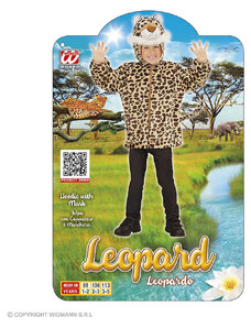 Carnival Party Góra kostiumowa "Leopard" w kolorze beżowym