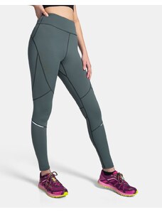 Damskie legginsy fitness Kilpi LAMIRAE-M ciemnozielone