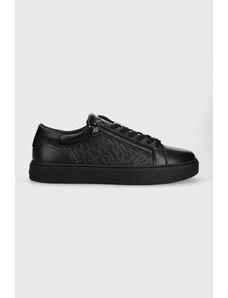 Calvin Klein sneakersy LOW TOP LACE UP W/ZI kolor czarny HM0HM01059