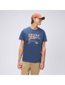 Umbro T-Shirt Gano Męskie Ubrania Koszulki UL123TSM04001 Granatowy