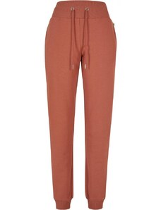 Damskie spodnie dresowe Urban Classics Organic High Waist Sweat Pant - ceglasta czerwień