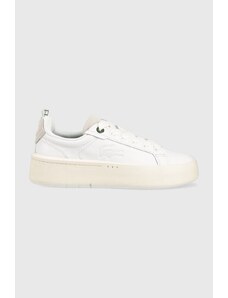 Lacoste sneakersy skórzane Carnaby kolor biały 45SFA0040