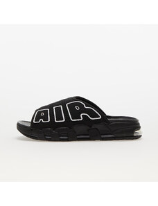 Męskie slajdy Nike Air More Uptempo Black/ White-Black-Clear