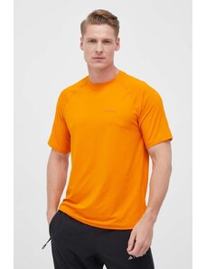 Marmot t-shirt sportowy Windridge kolor pomarańczowy gładki