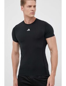 adidas Performance t-shirt treningowy Techfit kolor czarny gładki HK2337