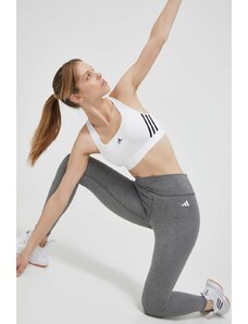adidas Performance legginsy treningowe Training Essentials kolor szary melanżowe