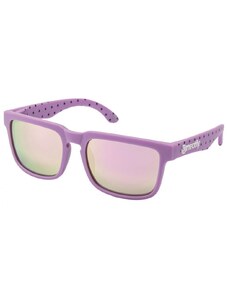 Słoneczne okulary Meatfly Memphis purple dots