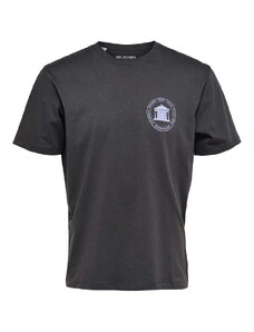 SELECTED HOMME Koszulka "Coms" w kolorze czarnym