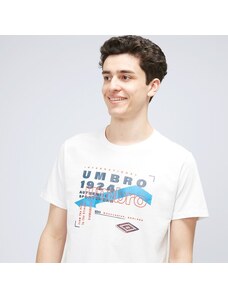 Umbro T-Shirt Gano Męskie Ubrania Koszulki UL123TSM04002 Biały
