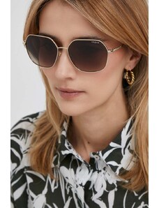 VOGUE okulary przeciwsłoneczne damskie kolor złoty