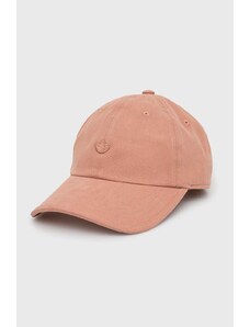 adidas Originals czapka z daszkiem bawełniana kolor różowy gładka IC3032-CLAST