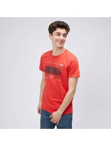 Umbro T-Shirt Hiroto Męskie Ubrania Koszulki UL123TSM05003 Czerwony