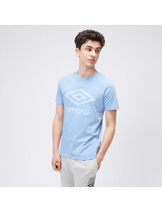 Umbro T-Shirt Fw Large Logo Cotton Męskie Ubrania Koszulki 65352U-LK8 Niebieski