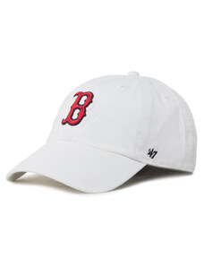 Czapka z daszkiem 47 Brand Mlb Boston Red Sox B-RGW02GWS-WH White